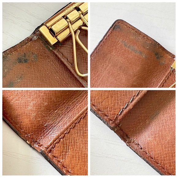 Louis Vuitton brown monogram canvas four key ring wallet - Picture 8 of 11